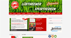 Desktop Screenshot of luebtheener-sv-concordia.de